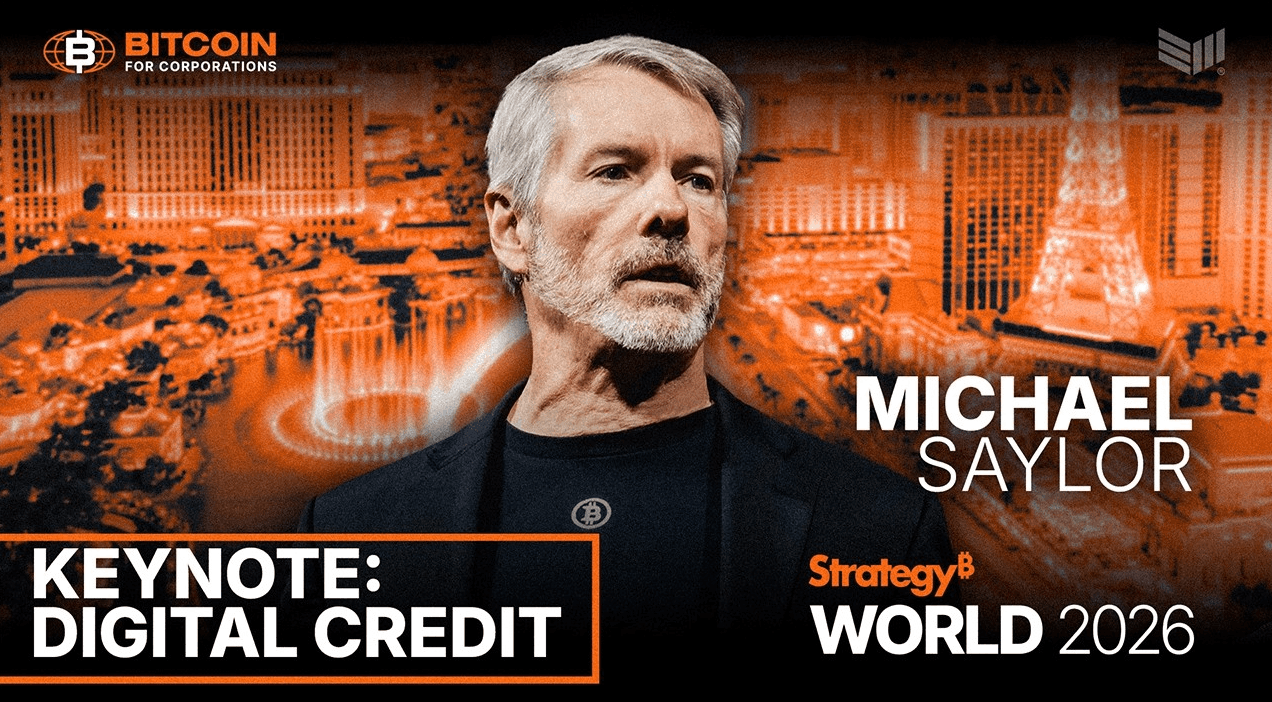 Michael Saylor's Strategy World 2026 Keynote: Digital Credit